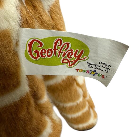 Vintage Geoffrey Giraffe Toys R Us 18 inch Talking Plush 2000 Stuffed Animal - Picture 6 of 10